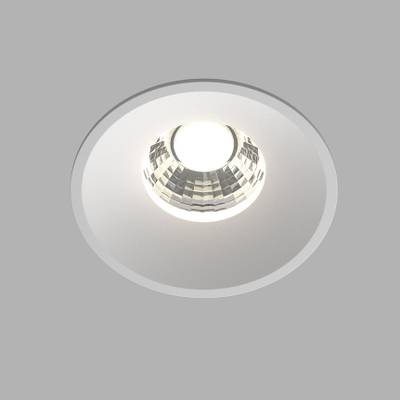 Встраиваемый светильник Round 4000K 12W 60°, DL058-12W4K-W. TM Maytoni
