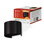 Светильник светодиодный ДБУ DOT-R15B 15Вт 3000К IP54 уличный черн. IN HOME 4690612053950