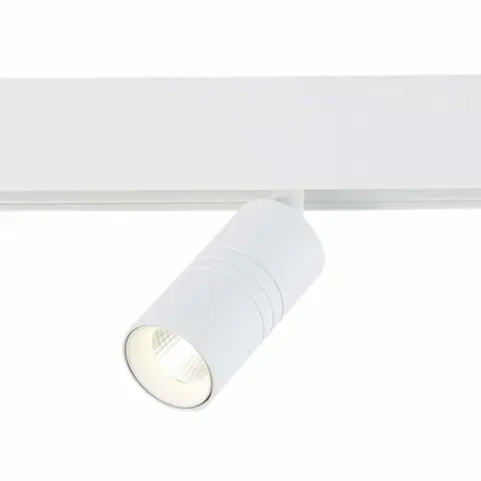 ST365.546.07 Магнитный трековый светильник белый LED 1*7W 4000K 595Lm Ra>80 36° IP20 L-xW44xH90 48V