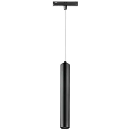 239337 Светильник подвесной 48V для трека UNO LED 7W 500LM 24G ЧЕРНЫЙ МАТОВЫЙ ANTIGLARE 3000K