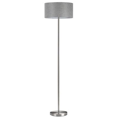 8251/2F MODERNI LN25 000  никель/серый, металл/текстиль Торшер Е27 2*60W 220V NIKKI
