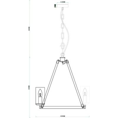 Подвесная люстра Arte Lamp DALIM A7014SP-8BK, 8хE14