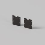 Комплект заглушек (для профиля 35×35) 2 шт., ALM-3535BT-B-EC 642038. TM Maytoni