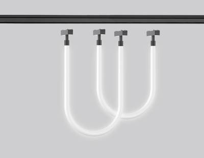 Светильник светодиодный трековый гибкий для шинопровода Magnetic Ultra Slim GV1711 WH белый IP20 16W 4200K 48V D21*1000
