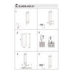 SL9508.405.01 Светильник уличный наземный ST-Luce Черный LED 1*10W 4000K