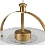 6593/1 MODERNI LN25 324 латунь/белый, металл/текстиль, стекло Подвес E14 1*40W 220V JANE