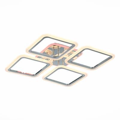 SLE200412-04 Светильник потолочный Хром/Белый LED 1*112W 3000-6000K