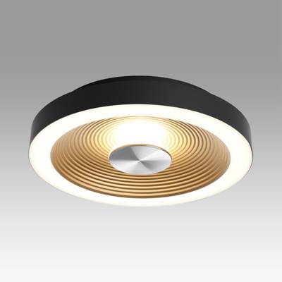 7753/18L MITRA LED SN Светильник пластик/белый/черный/золотой LED 18Вт 4000K D320 IP54 QUANTUM