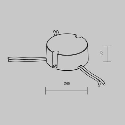 Источник тока DALI NFC DT6 300-850mA +PUSH DIM, 721031. TM Maytoni