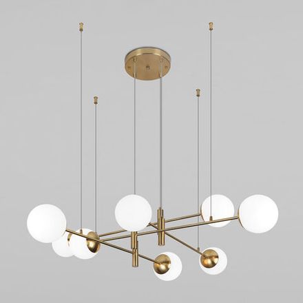 Умный подвесной светильник 70146/8 латунь