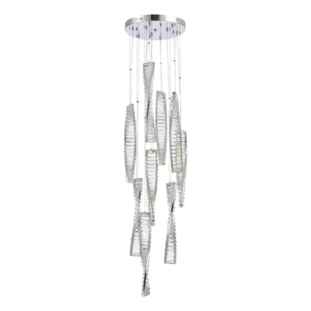 SL6205.103.09 Светильник подвесной ST-Luce Хром/Прозрачный LED 1*99W 3000K
