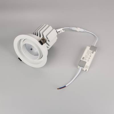 Светильник MS-VORTEX-BUILT-R135-30W Warm3000 (WH-WH, 50 deg, 230V) (Arlight, IP20 Металл, 5 лет)