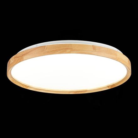 SLE201382-01 Светильник потолочный Светлое дерево/Белый LED 1*40W 3000K/4000K/6000K