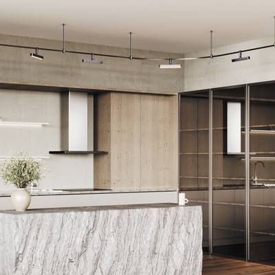 Трековый светильник Basis Rot Flexity 3000К 10Вт 100°, TR202-1-10W3K-B. TM Maytoni