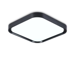 Потолочный светодиодный светильникFZ1262 BK черный 18W 5000K 250*250*60 (Без ПДУ)