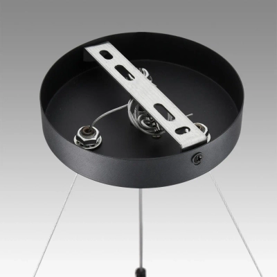 8242/9 COMFI LN26 245 черный металл Светильник подвесной LED GX53 8*7W 220V LUAZANA