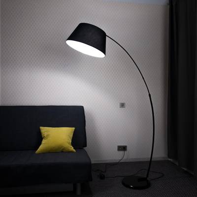 Citilux Арчи CL807011 Торшер с абажуром Чёрный
