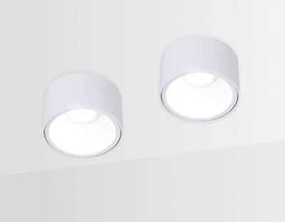 Встраиваемый точечный светильник TN145 WH/S белый/песок GU5.3 D96*56