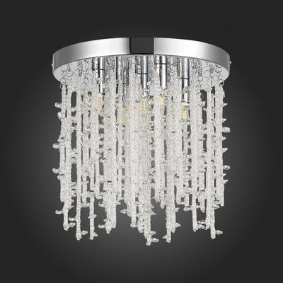 SLE103302-05 Люстра потолочная Хром/Прозрачный G9 5*3W