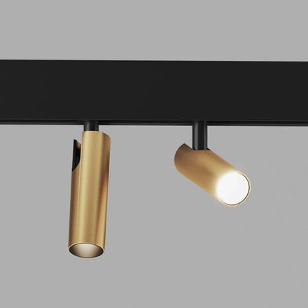 Slim Magnetic Трековый светильник 14W 4200K Dual латунь 85046/01