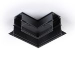 Коннектор угловой для встраиваемого шинопровода Magnetic GL3354 BK черный 85*85*H46.8