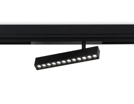 Светильник светодиодный диммируемый для шинопровода Magnetic 220V GL1342 BK черный IP20 12W 3000K-6400K 24° 232*25*112 (Без ПДУ)