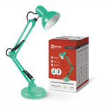 Светильник настольный СНО 15М 60Вт E27 230В под лампу на основании мятн. (кор.) IN HOME 4690612035864