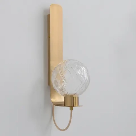 Бра Crystal Lux BELLA AP1 BRASS 0242/401