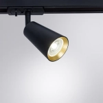 Трековый светильник Arte Lamp CINTURA A2355PL-1BK, 1хGU10