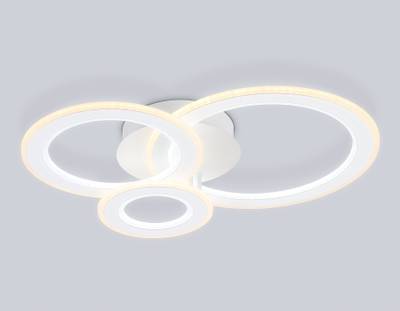 Потолочный светодиодный светильник с пультом FA861 WH белый 71W 540*470*105 (ПДУ РАДИО 2.4)