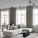Slim Magnetic Шинопровод встраиваемый с местом под светодиодную ленту чёрный 2м 85132/00