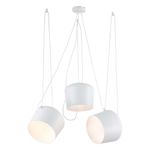 SLE120653-03 Светильник подвесной Белый/Белый E27 3*40W