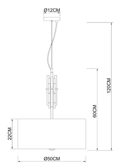 Подвесная люстра Arte Lamp TAYGETA A4097SP-5CC, 5хE27