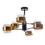 Люстра на штанге Arte Lamp CARLO A8205SP-6BK, 6хE14