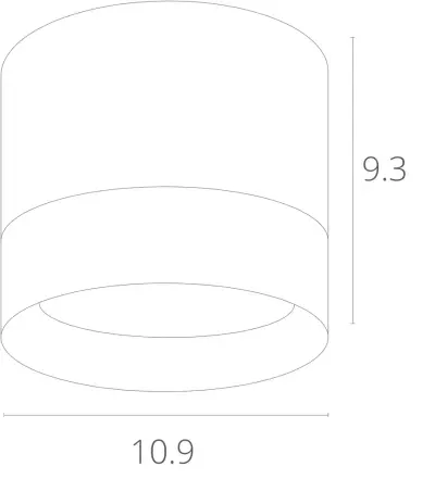 Точечный накладной светильник Arte Lamp CASTOR A5554PL-1WH, 1хGX53