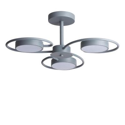 5658/36CL LEDIO LN23 065 серый Люстра потолочная LED 36W 3000-6000K 1840Лм 220V EVIN