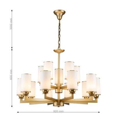 Подвесная люстра Sollemnis 2621-15P. ТМ Favourite