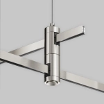 Подвес тросовый Hang двойной Flarity платина, TRA157SW-D1-PT. TM Maytoni