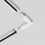 Коннектор поворотный шарнирный Trinity белый, TRA005CS-31W. TM Maytoni