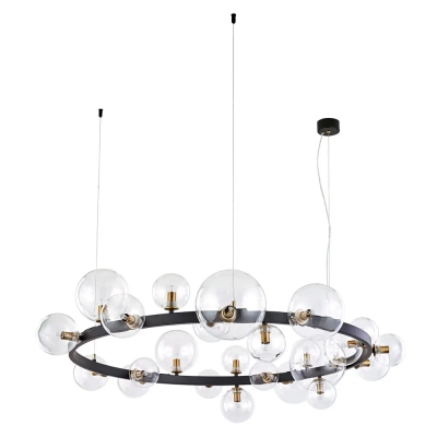 Подвесная люстра Arte Lamp VINCENT A7790SP-24BK, 24хG9