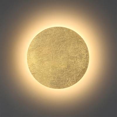 3561/9WL HIGHTECH ODL18 359 золот. фольг-ние Настен. светильник IP20 LED 3000K 9W 504Лм 220V SOLARIO