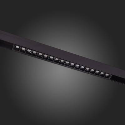 ST361.436.18 Магнитный трековый светильник Черный LED 1*18W 3000K 1 407Lm Ra&gt;80 36° IP20 L331xW22xH44 48V