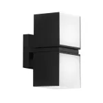 Уличный настенный светильник Arte lamp BELGRADE A5193AL-2BK, 2хLED