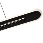 Подвесная люстра Strimler 4473-2P, LED*82W, 4460LM, 3000-6500K. ТМ F-Promo