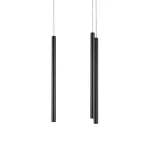 L5T747237 Люстра TUBO LED 25W 1500LM 25G ЧЕРНЫЙ 3000K (574727+ 747237 (5шт)