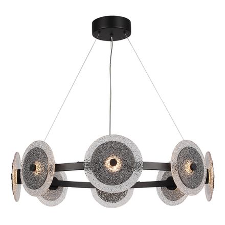 SL6142.443.01 Светильник подвесной ST-Luce черный/дымчатый LED 1*44W 4000K