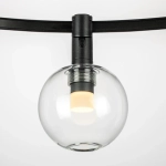 207637 Светильник 48V д/1-фазн трека DUE LED 3W 120LM 100G ЧЕРНЫЙ 3000K IP20