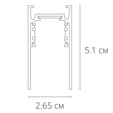 Магнитный шинопровод Arte Lamp LINEA-ACCESSORIES A460106