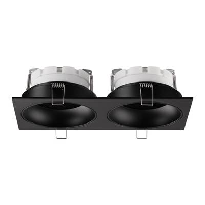 371008 WIR NT25 568 черный Светильник встраиваемый IP20 GX53 12W 220-240V GEMINI