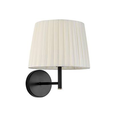 8302/1W MODERNI бронза/черный/бежевый, металл/текстиль Бра E27 1*60W 220V TUNE